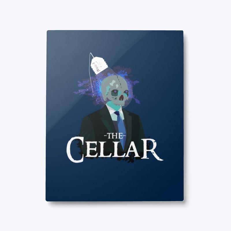 Cellar Guy Metal Wall Print